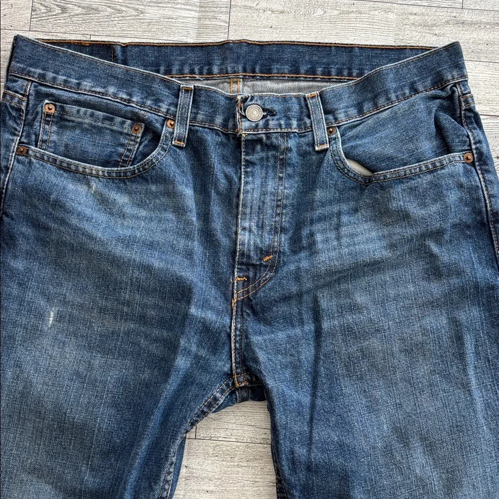 Levi’s 527 Jeans‎ Bootcut Mens 34 x 32 Distressed